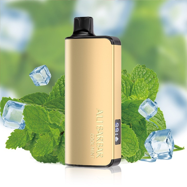 ALIBARBAR INGOT Cool Mint Strawberry 9000 Puffs