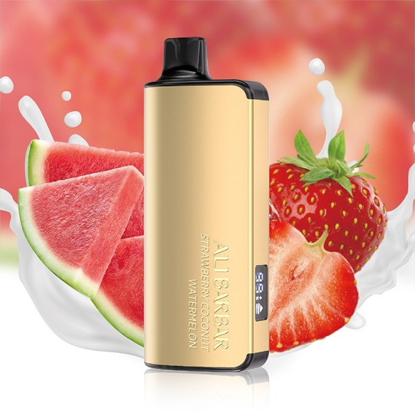 ALIBARBAR INGOT Strawberry Coconut Watermelon 9000 Puffs